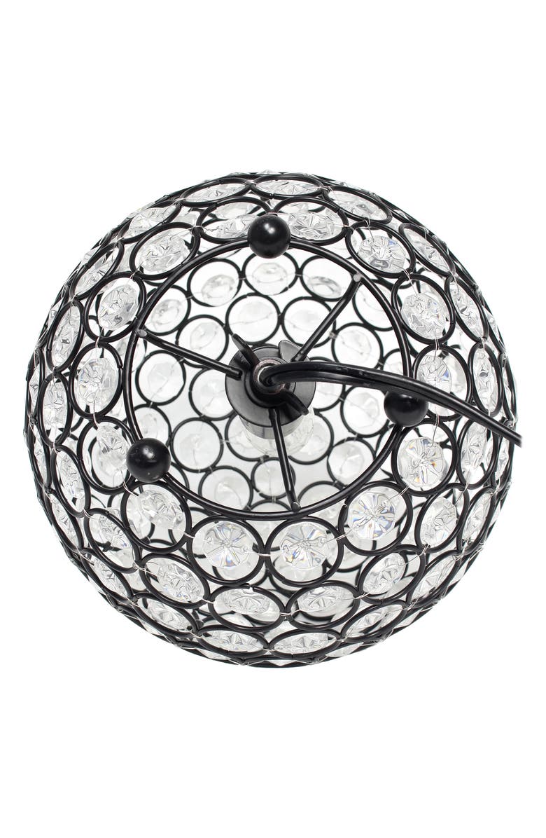 LALIA HOME Round Crystal Table Lamp, Alternate, color, 