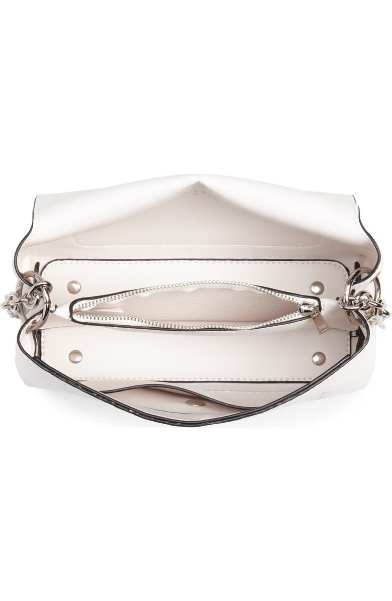 Sondra Roberts Chain Strap Faux Leather Crossbody Bag, Alternate, color,