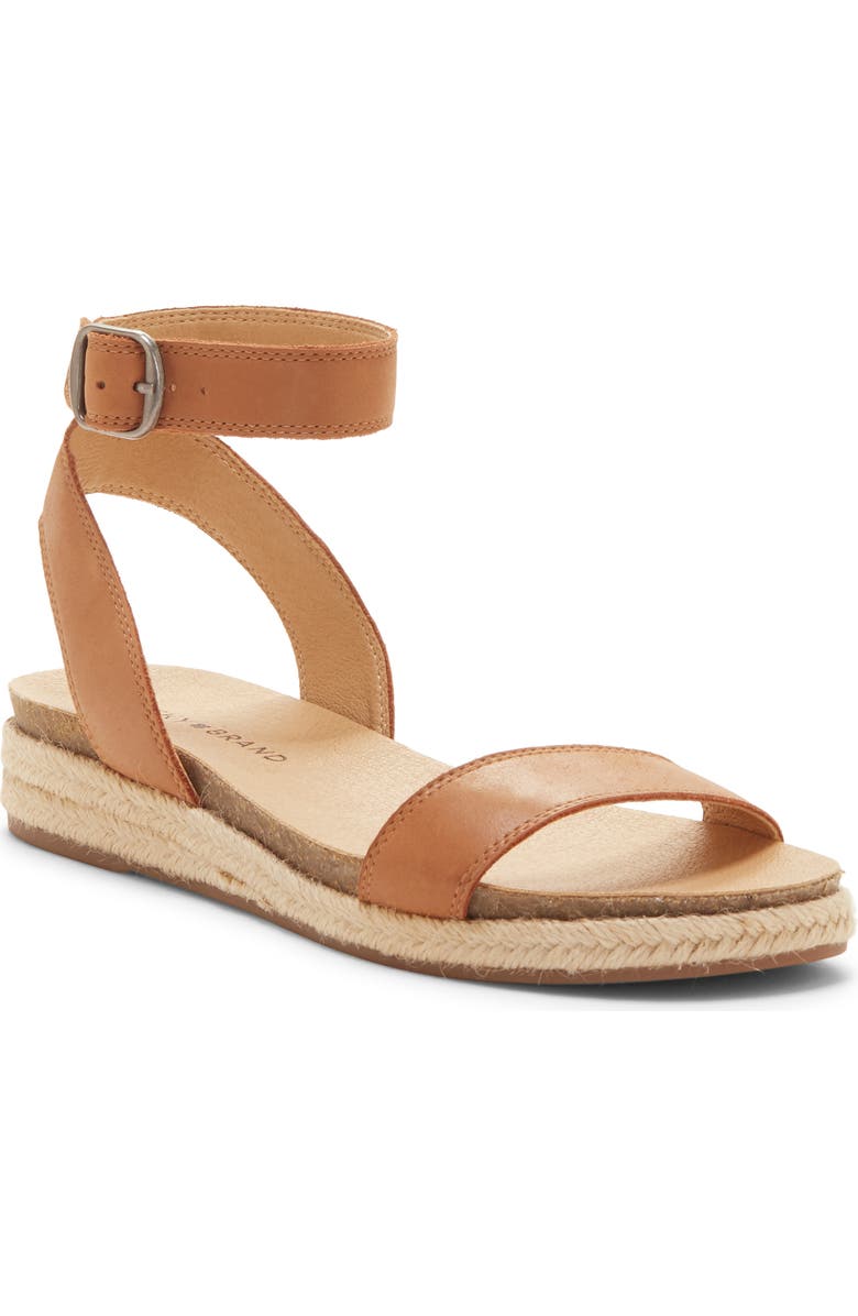 Lucky Brand Garston Espadrille Sandal, Main, color, Latte