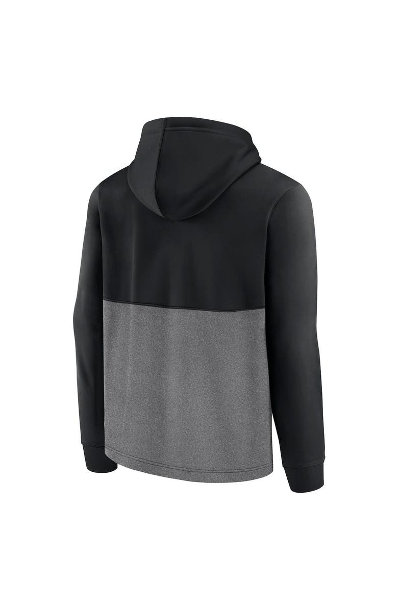 FANATICS Men's Fanatics Branded Black San Jose Sharks Successful Tri-Blend Pullover Hoodie, Alternate, color, Black