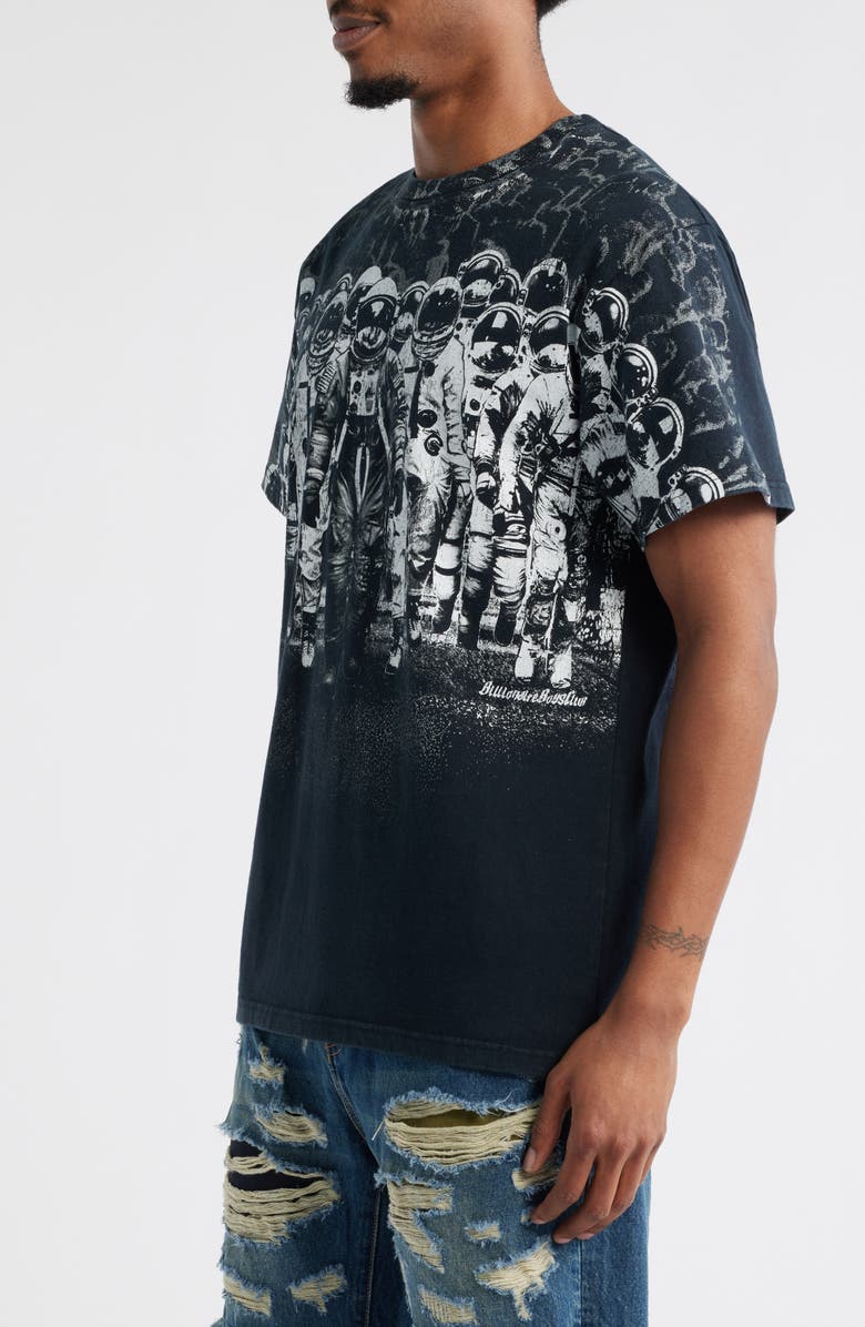 Billionaire Boys Club Armagedon Oversize Graphic T-Shirt, Alternate, color, Black