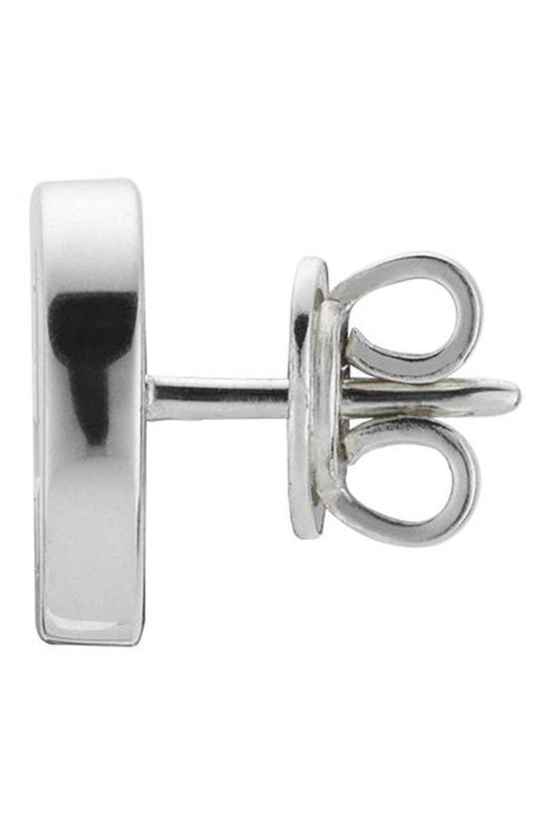 Interlocking-G Stud Earrings, Alternate, color, SILVER