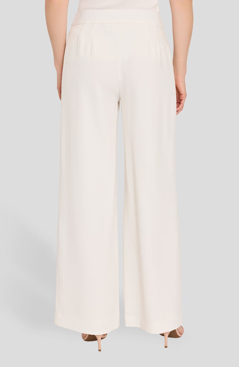 Tahari ASL Wide Leg Pants, Alternate, color, White