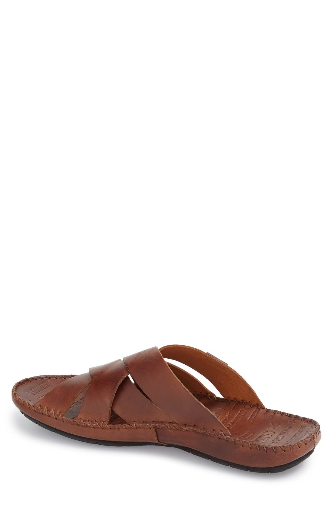 'Tarifa' Slide Sandal, Alternate, color, CUERO LEATHER