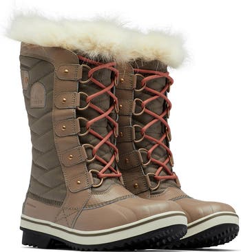 Sorel boots women shearling fashion trim boot