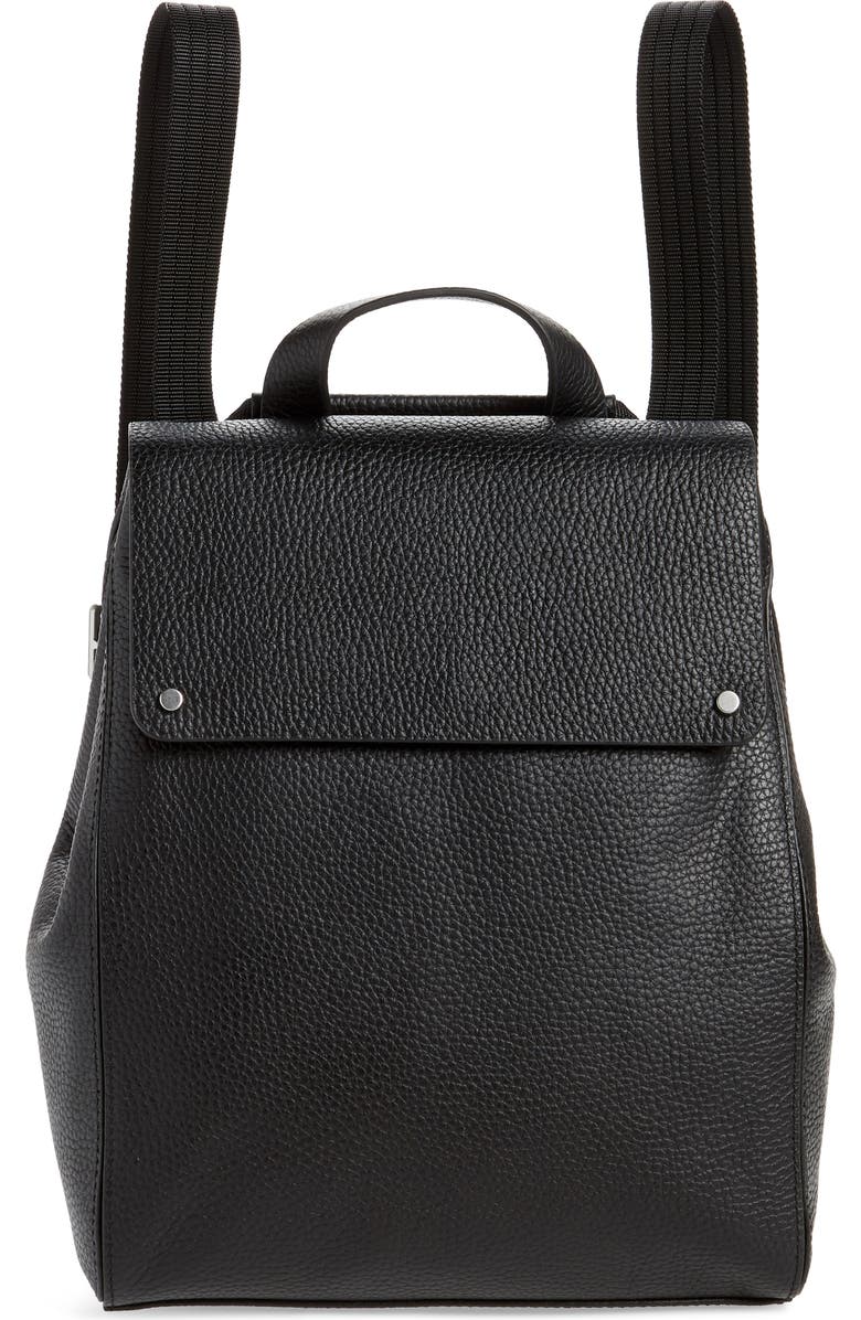 Treasure & Bond Amari Pebbled Leather Backpack, Main, color,