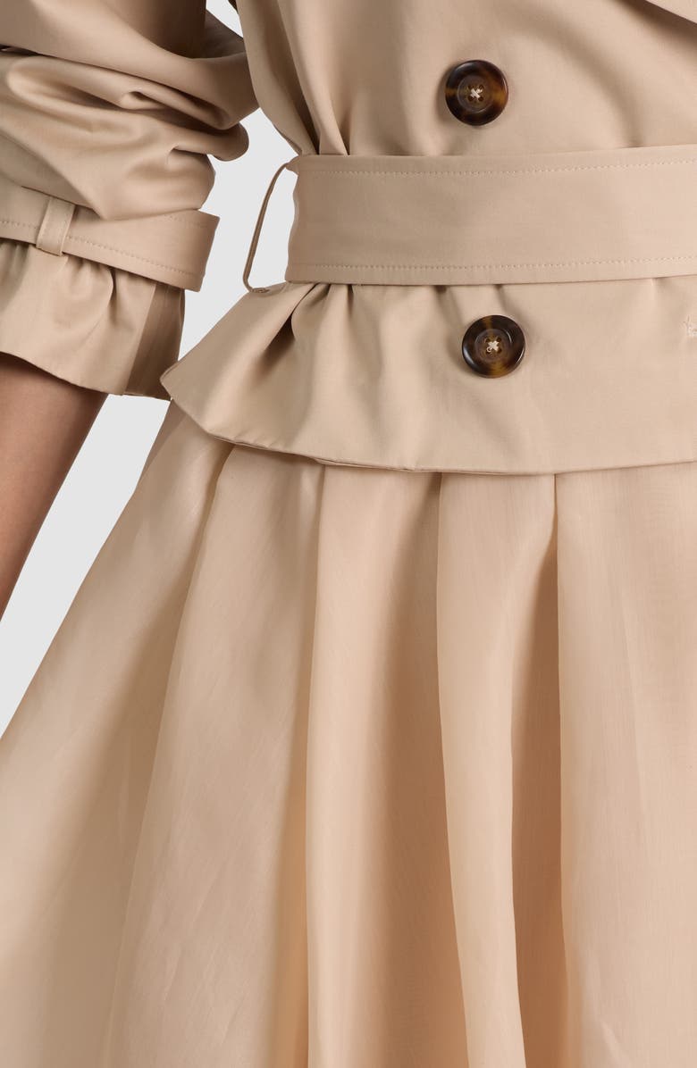 Alice + Olivia Nevada Double Breasted Jacket, Alternate, color, Latte