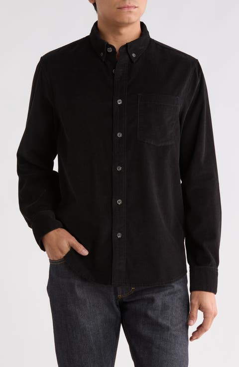 Corduroy Button-Down Shirt
