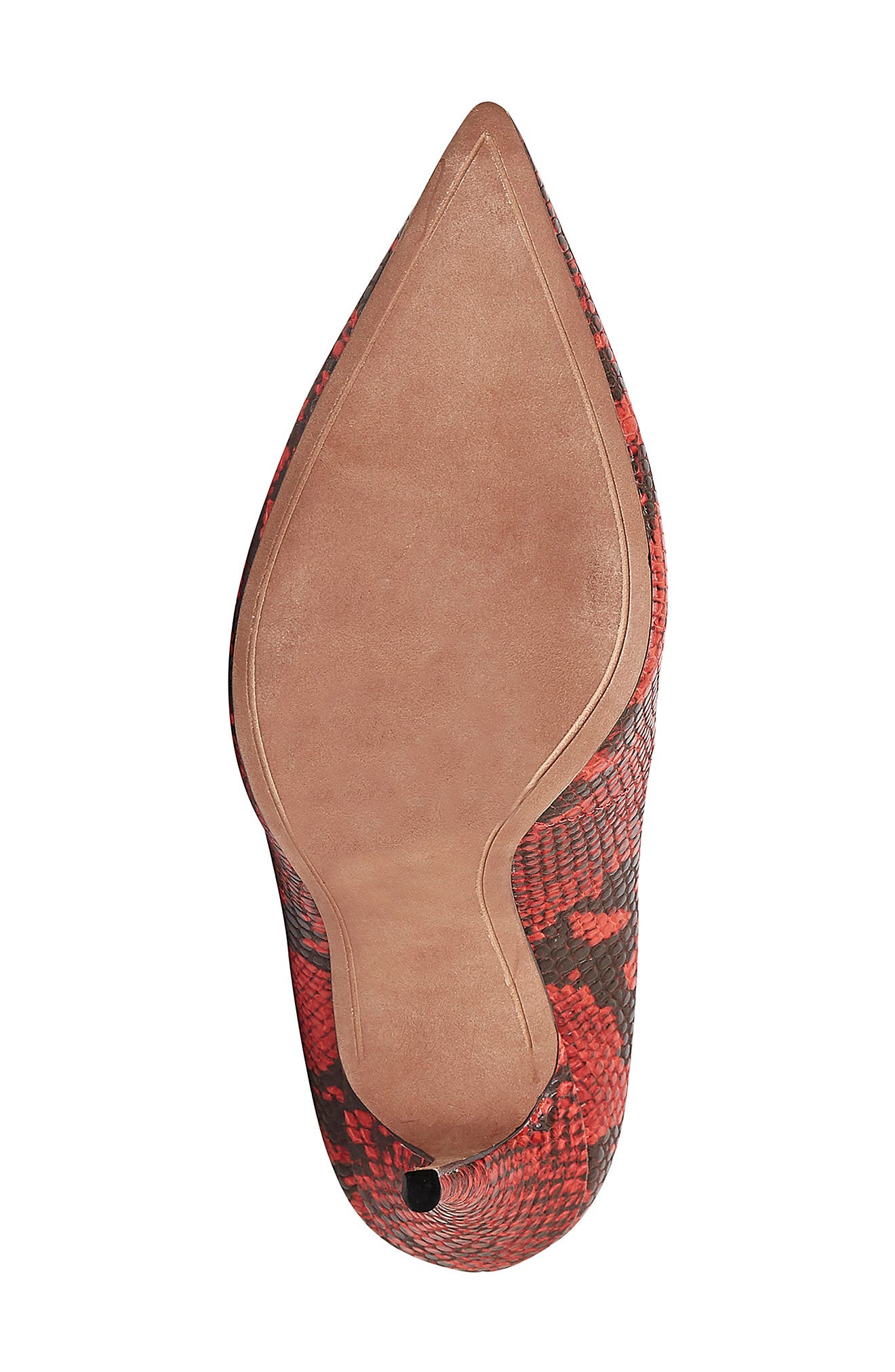 Nova Pointed Toe Pump, Alternate, color, RED PYTHON PRINT