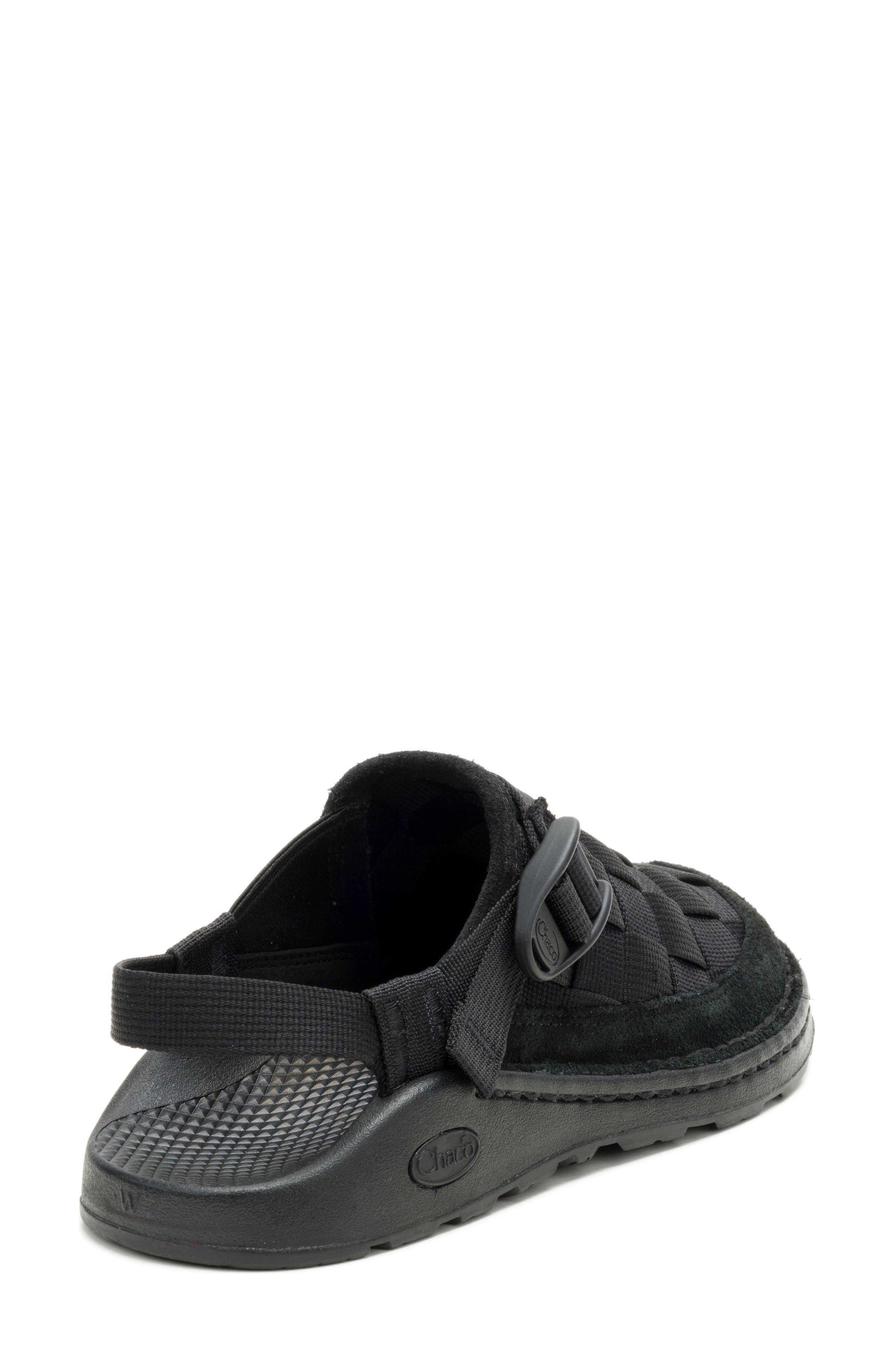Chaco Canyon Woven Clog, Alternate, color, Triple Black
