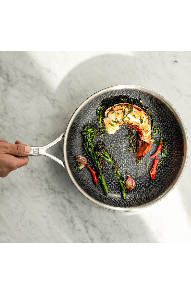 ZWILLING Peak Nonstick Stainless Steel 8-Inch Fry Pan, Alternate, color, Stainless Steel