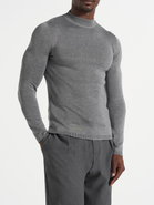 Manière De Voir KW003 Fitted High Neck Wool Jumper