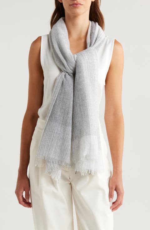 Textured Cashmere Scarf