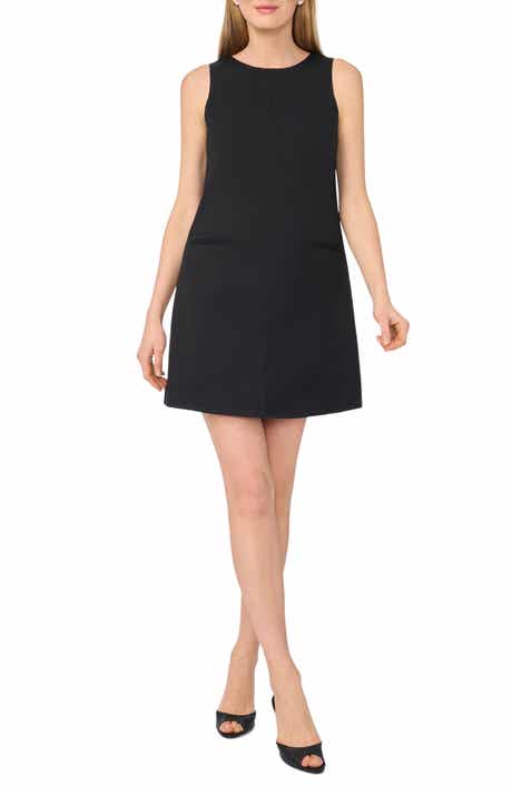 Ted Baker Sleeveless Cotton Blend Sheath Dress