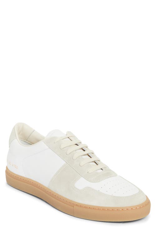 Common Projects Suede Leather Sneakers In White
