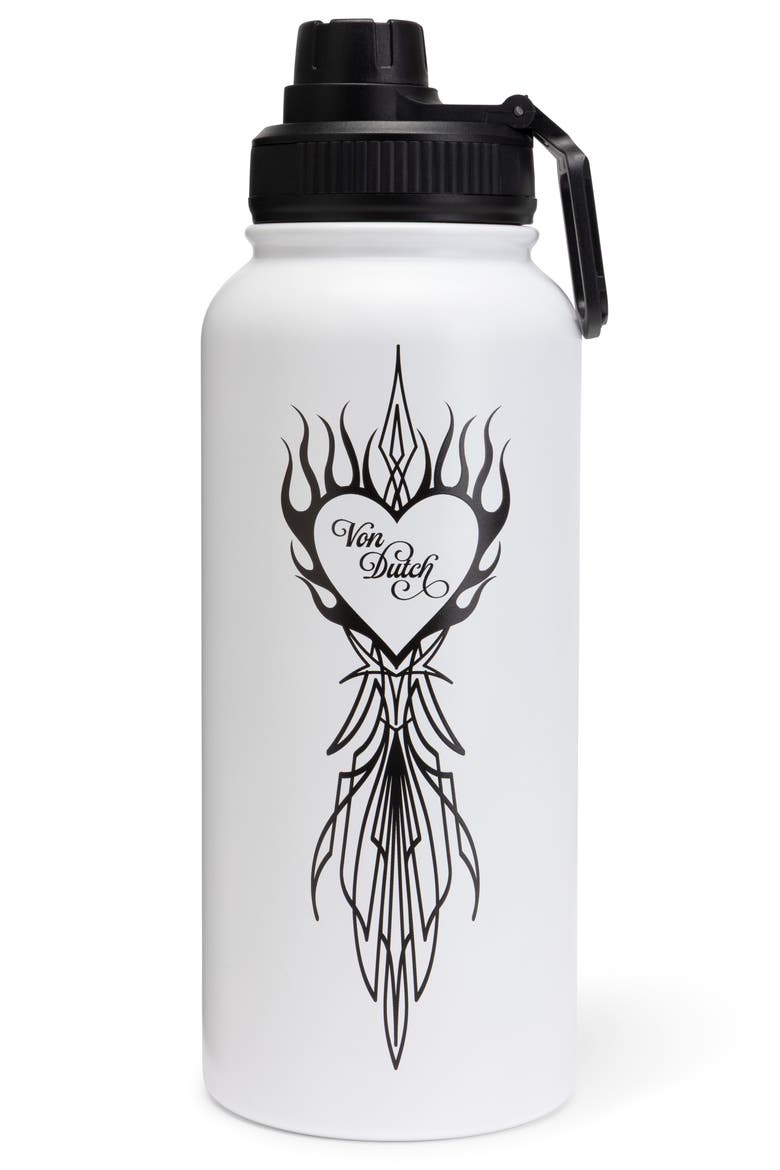 32oz Hydration Double Walled Insulated Stainless Steel Bottle, Main, color, Von Heart