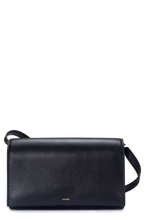 Leather Crossbody Wallet