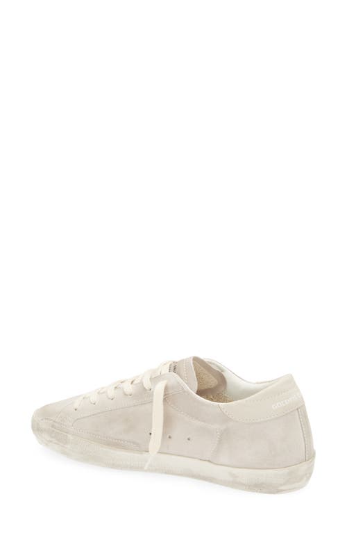Golden Goose Super-star Sneaker In Grey/silver