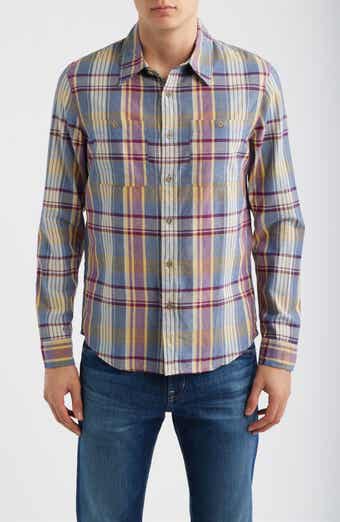 Wayne Plaid Button-Up Work Shirt