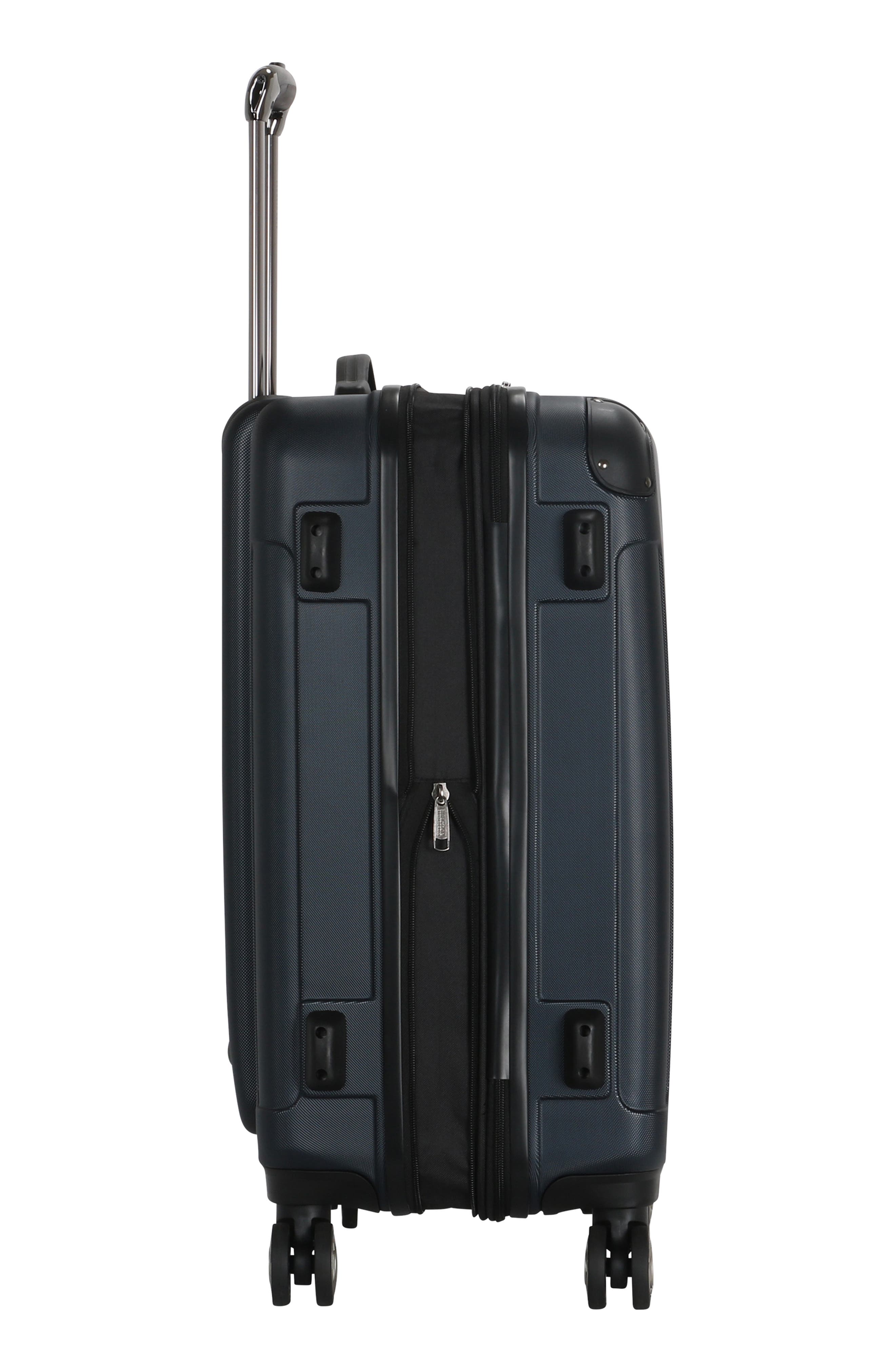 Kenneth Cole Reaction Renegade 24" Lightweight Hardside Expandable Spinner Luggage, Alternate, color, Naval Navy