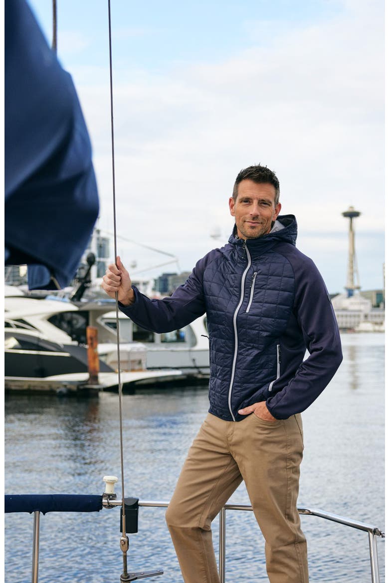 Rainier PrimaLoft® Hybrid Jacket, Alternate, color, DARK NAVY