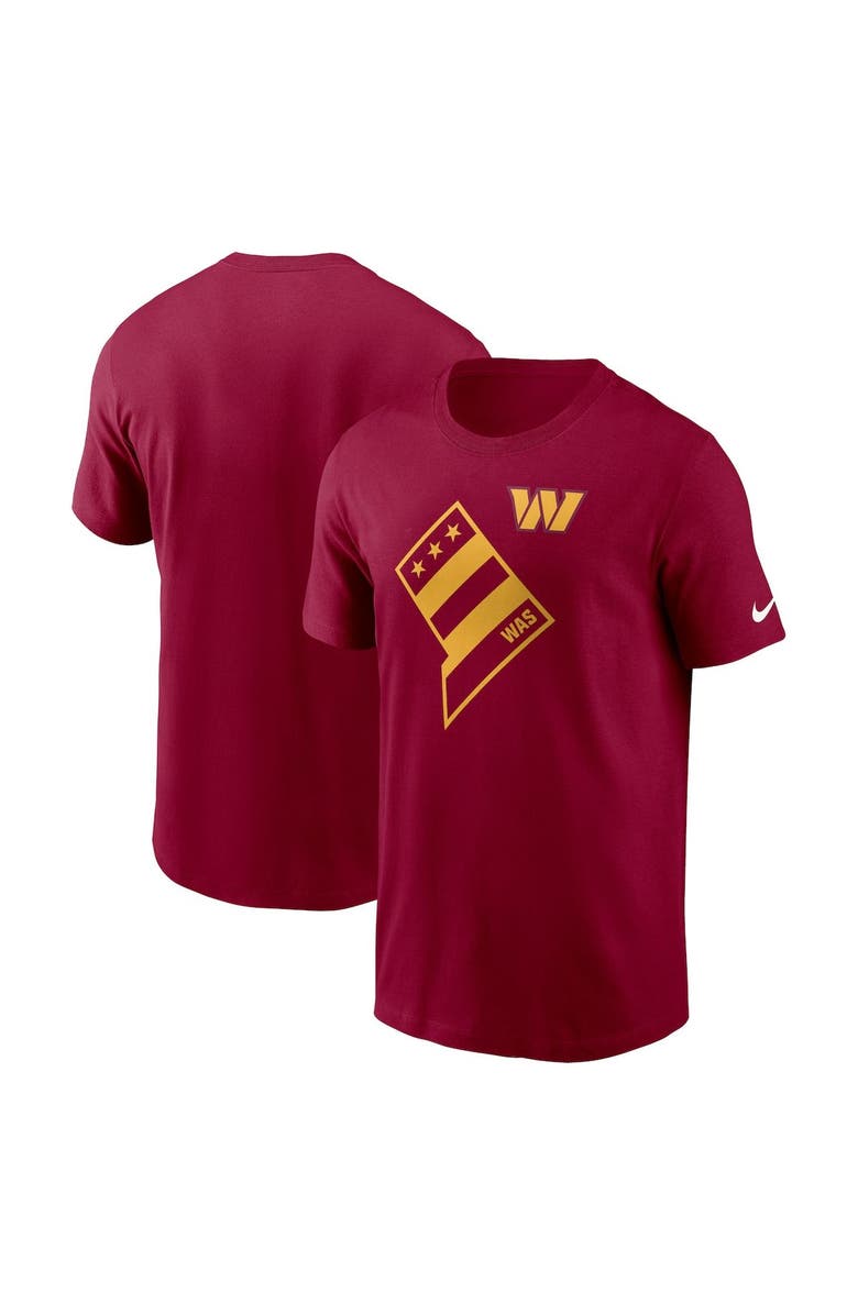 Nike Men's Nike Burgundy Washington Commanders Local Essential T-Shirt, Main, color, Burgundy