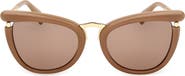 Max Mara 55mm Cat Eye Sunglasses