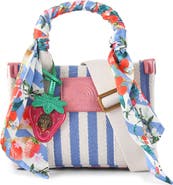 Kurt Geiger London Extra Small Southbank Stripe Shopper