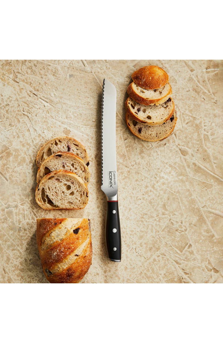 Cuisine::pro<sup>®</sup> iconiX<sup>®</sup> 8" Bread Knife, Alternate, color, Black