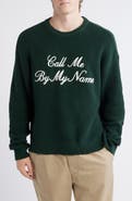 PacSun By My Name Crewneck Cotton Sweater