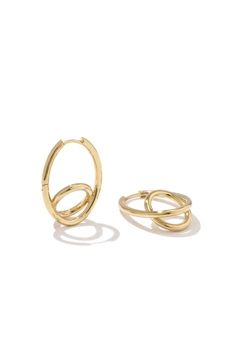 14kt Gold Vermeil Spiralis Earrings