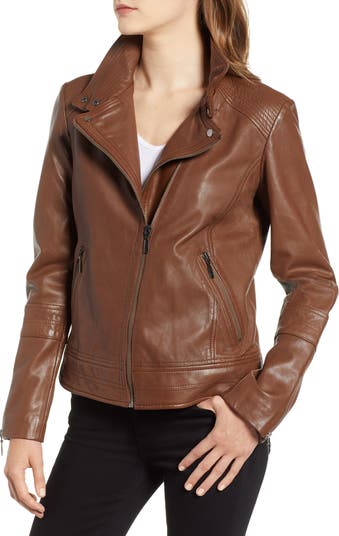 Leather Moto Jacket