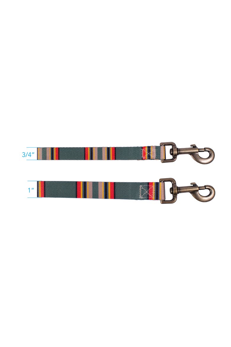 Vintage Camp Adventure Leash, Alternate, color, GREEN HEATHER