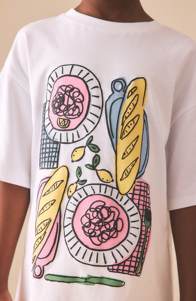 NEXT Kids' Graphic T-Shirt & Shorts Set, Alternate, color, Multi