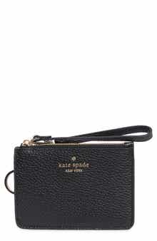 small lena leather card case