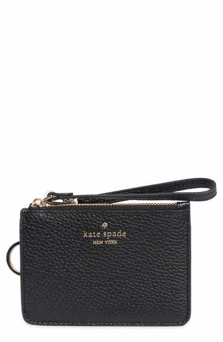 small lena leather card case