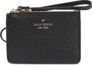Kate Spade New York small lena leather card case