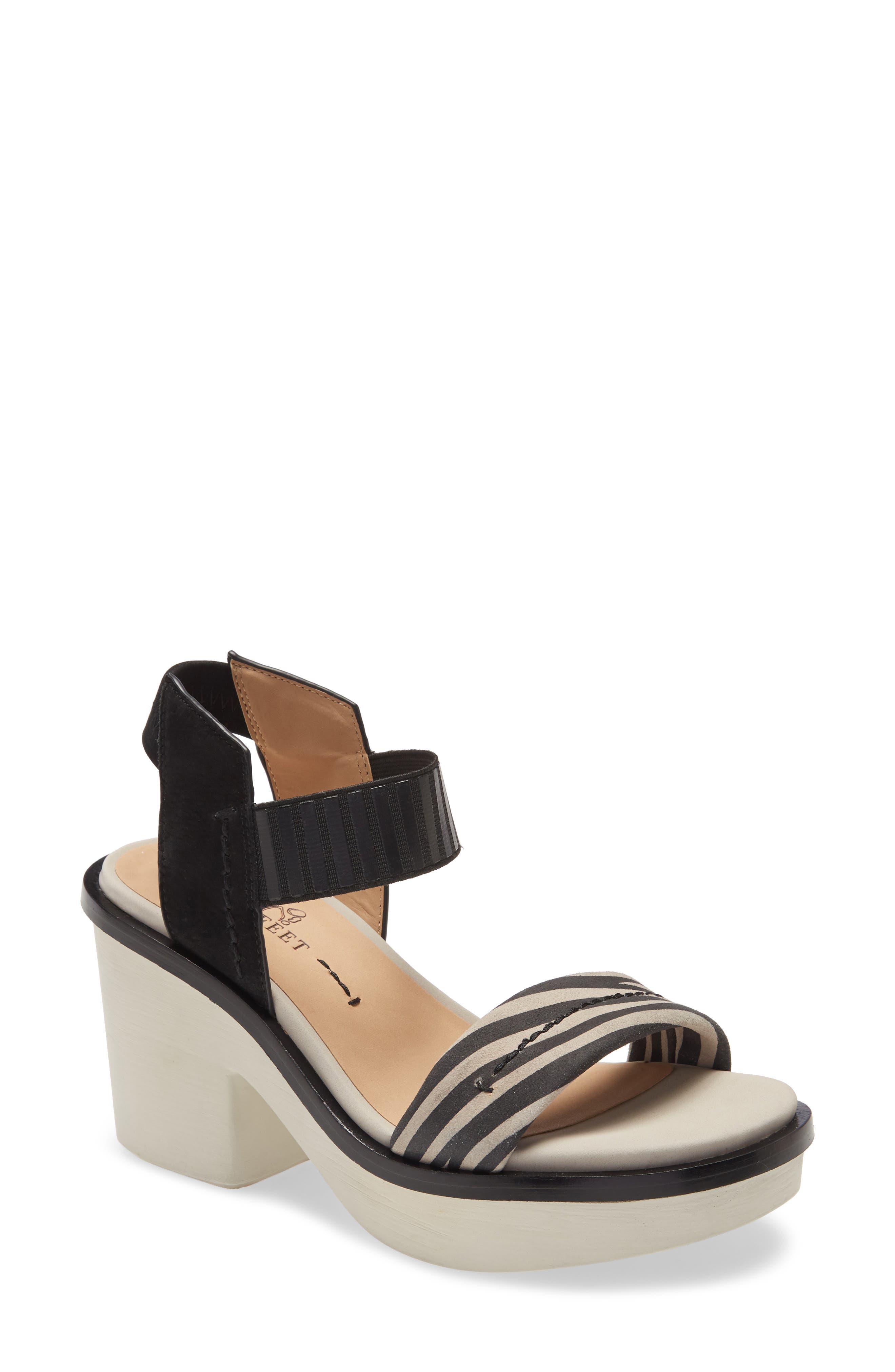 Naked Feet Basalt Platform Sandal, Main, color, 