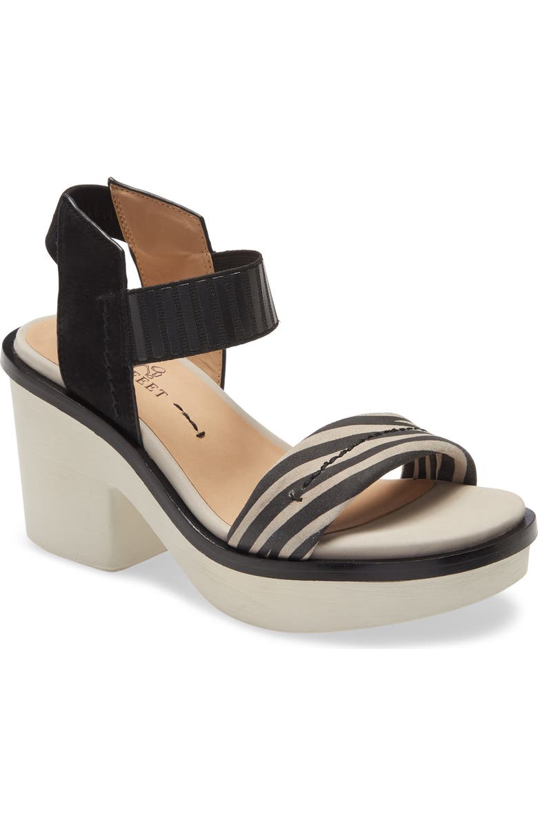 Naked Feet Basalt Platform Sandal, Main, color,