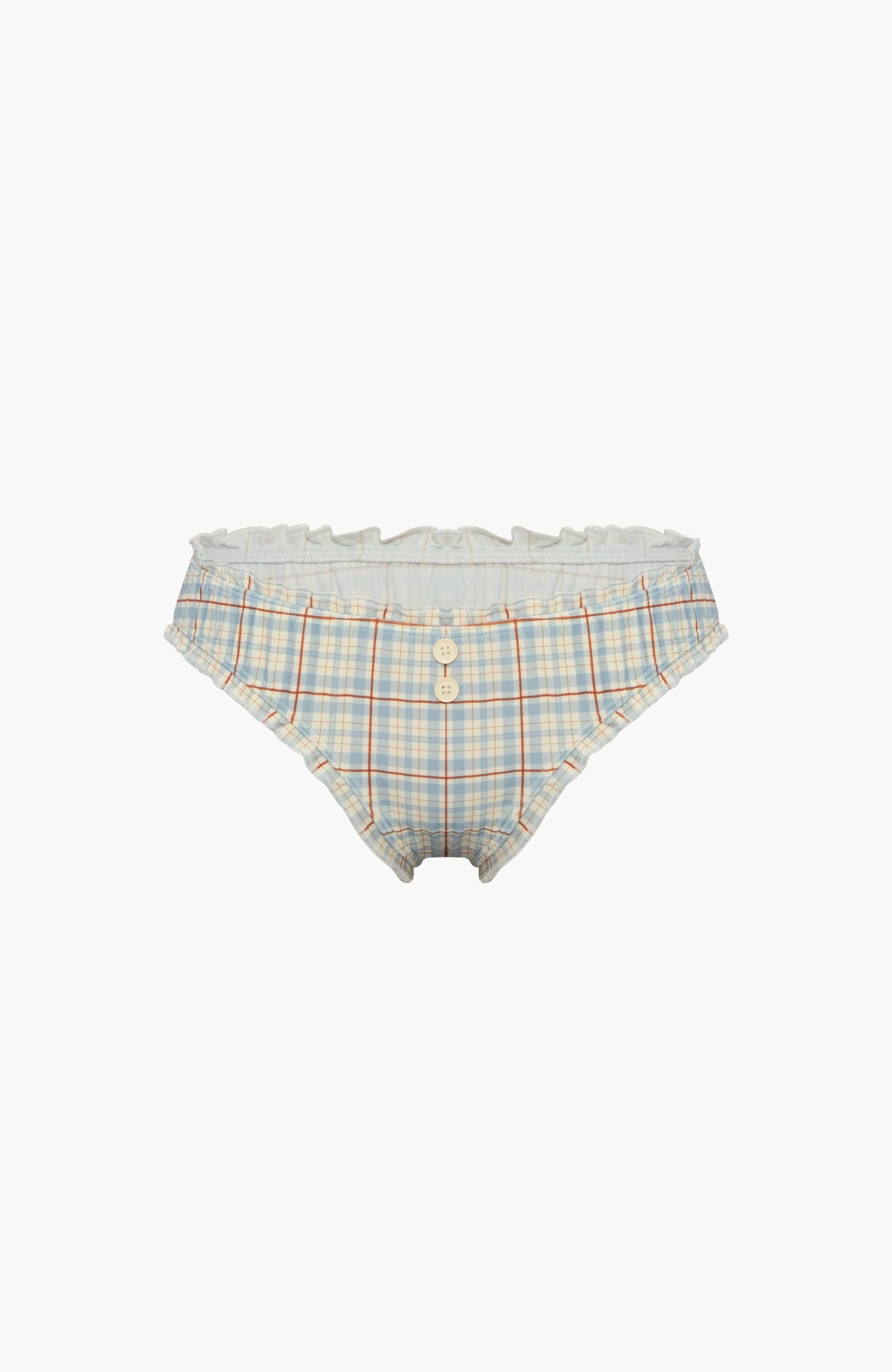 selected Cream Plaid