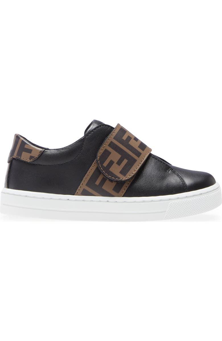 Fendi Kids' FF Logo Low Top Sneaker, Alternate, color,