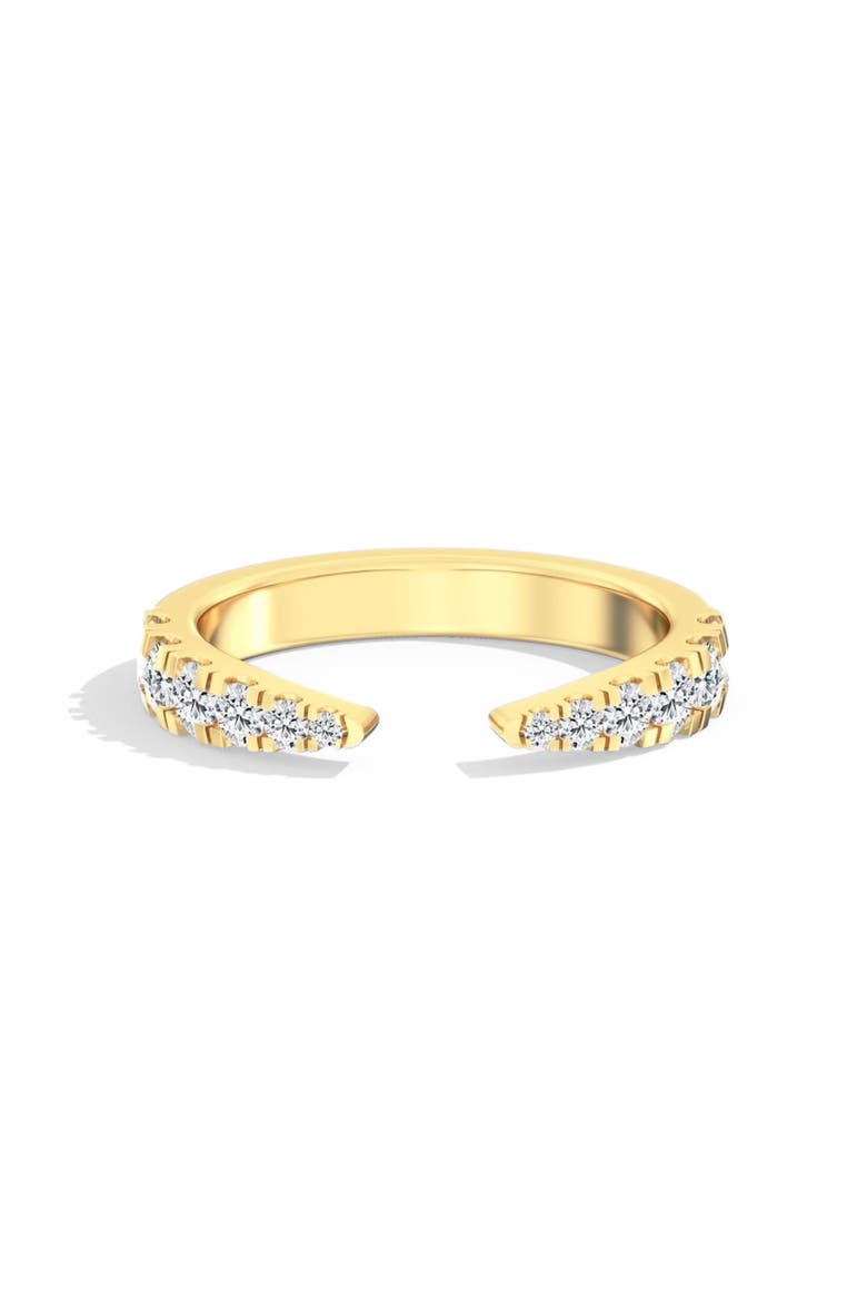 Claw Lab Diamond Band in 14K, Main, color, Yellow Gold