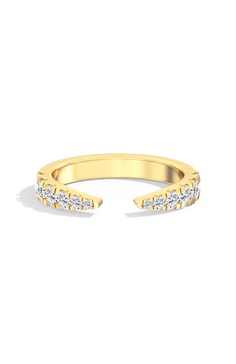 Claw Lab Diamond Band in 14K