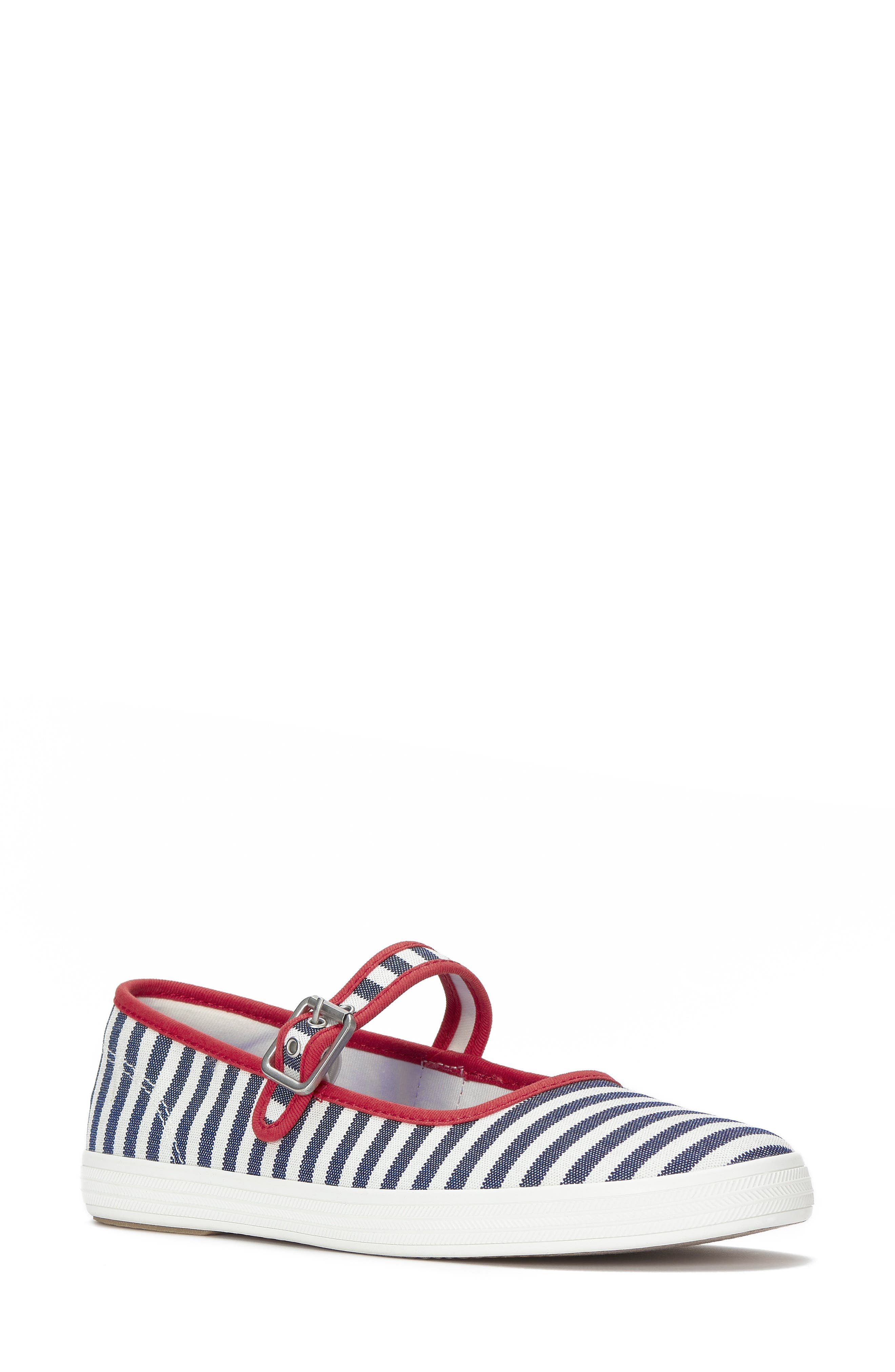 Keds<sup>®</sup> Maisie Mary Jane Sneaker, Main, color, White/ Navy