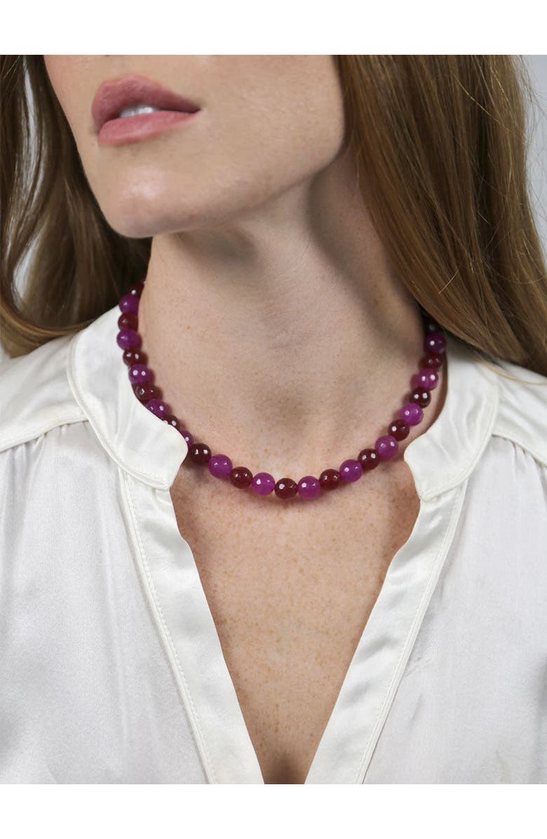 By Lilla Violet Necklace, Alternate, color, Violet
