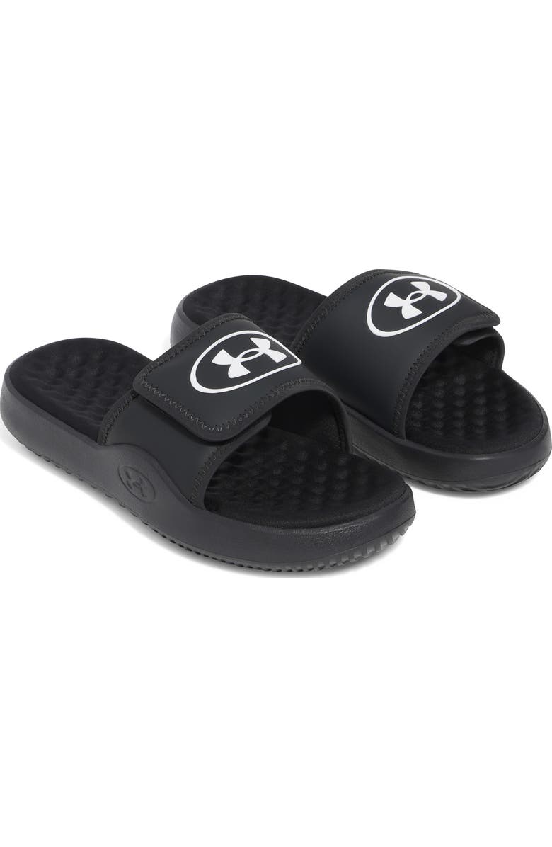 Under Armour Kids' UA Ignite Pro 8 Slide Sandal, Main, color, Black