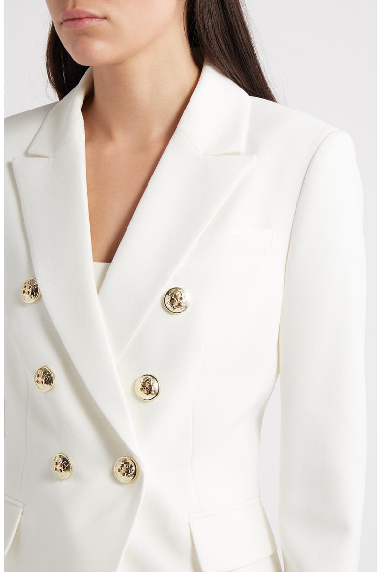 Double Breasted Two-Piece Suit, Alternate, color, IVORY