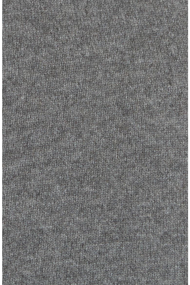 Diane Von Furstenberg Linda Cashmere Wrap Dress, Alternate, color, CHARCOAL MELANGE