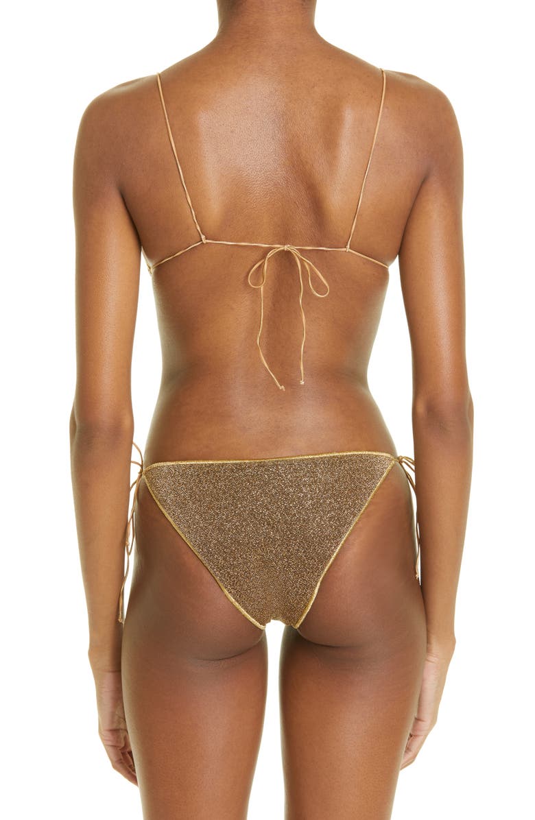 Oséree Lumière O-Ring Two-Piece Swimsuit, Alternate, color,