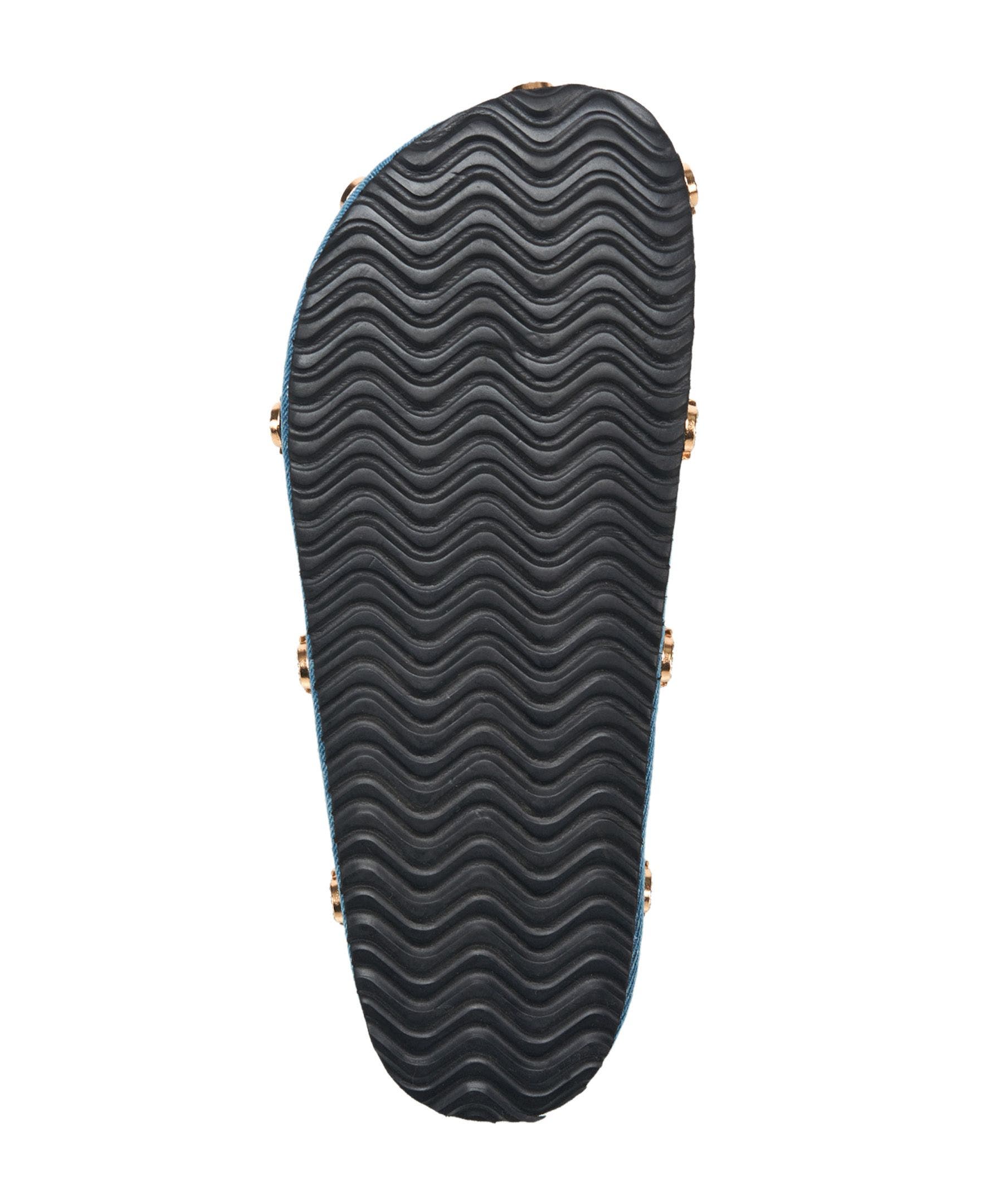 Riri Bling Logo Clog, Alternate, color, Denim